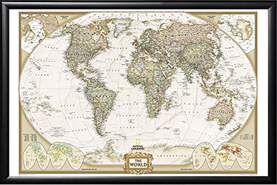 Image of National Geographic Push Pin Map
