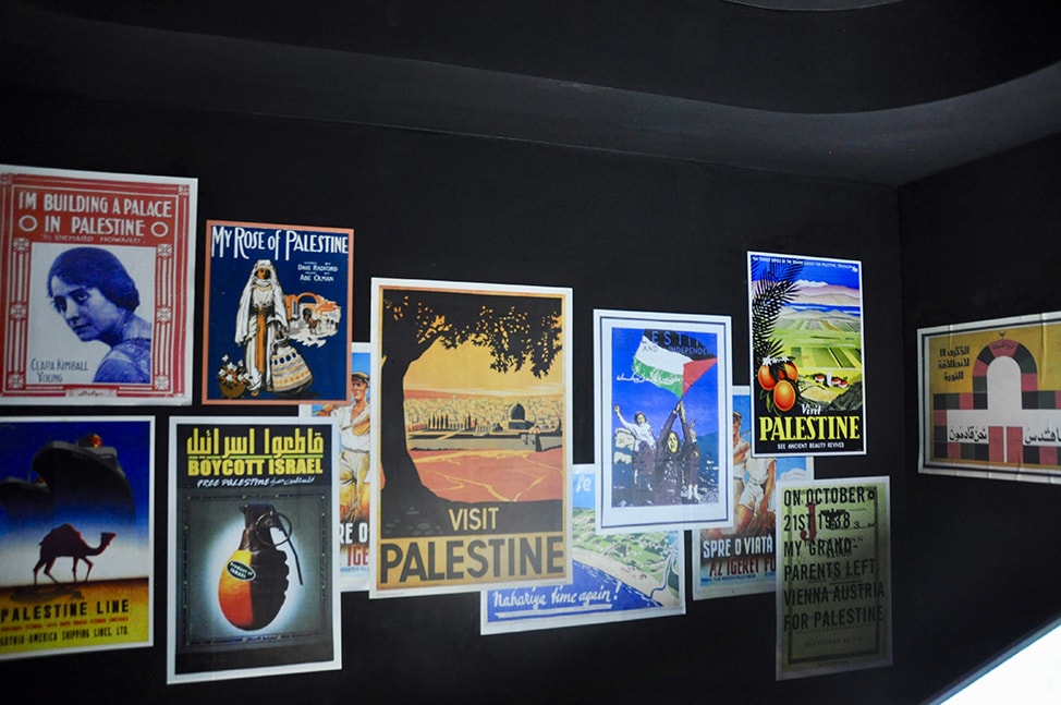 Palestine tourism posters