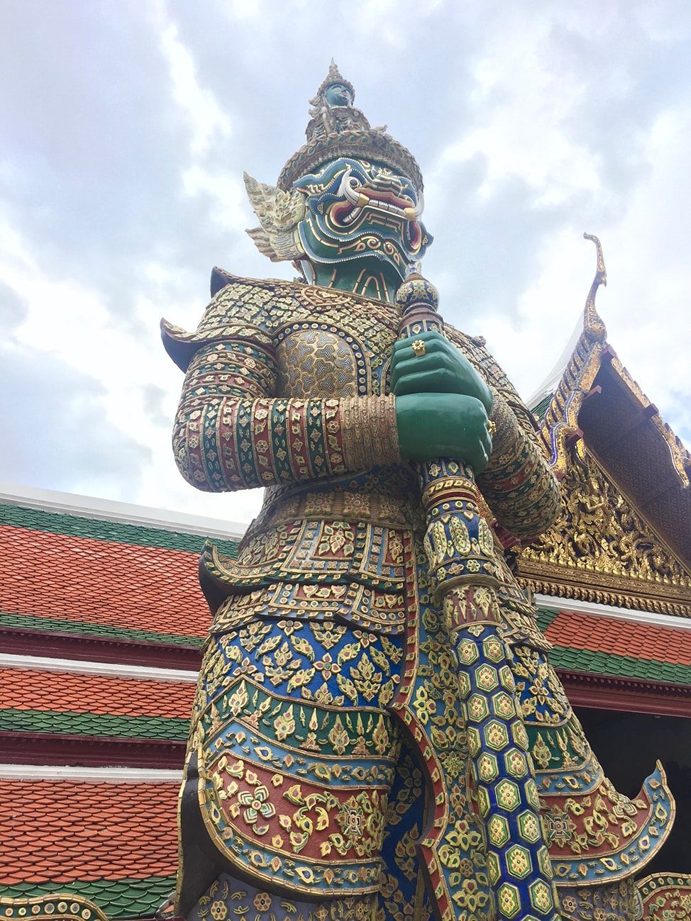 Image of Thai Temple Warrior in Bangkok
